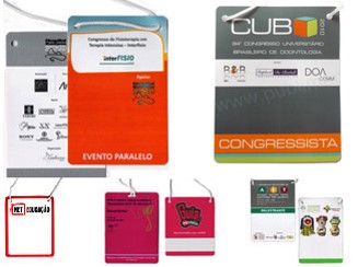 Credenciais e ingressos personalizados